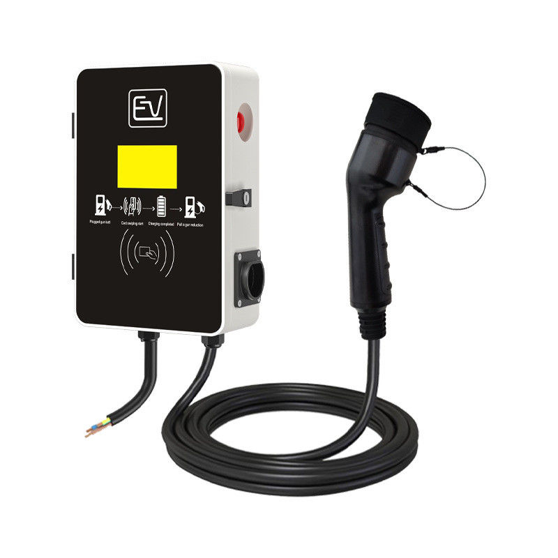 Hoge vlamvertrager PC-brandstof 3-fase elektrische auto type 2 oplader 16A