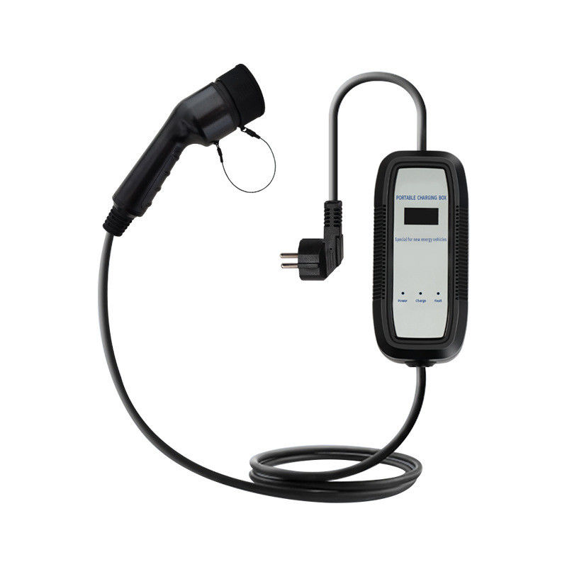 Europese standaard 16A 32A Single Gun Portable AC EV Charger Type 2 ODM OEM
