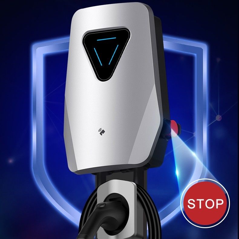 Niveau 2 J1772 Vingerafdruk App Type 2 EV-oplader met standaard 5m kabel