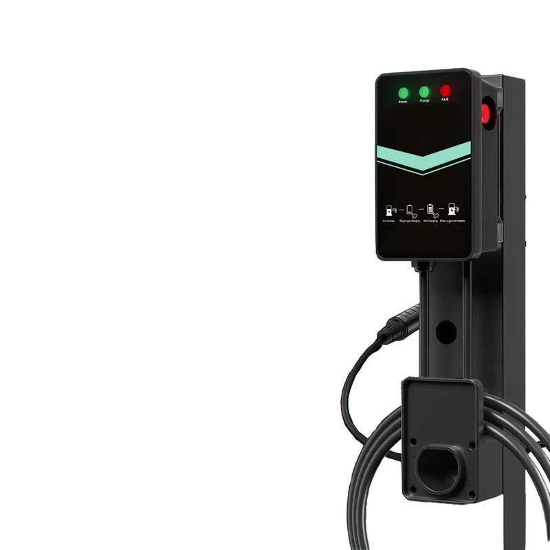 De Europese Standaardmuur van 7kw Type2 32A AC zette EV-het Laden Post voor Huis op