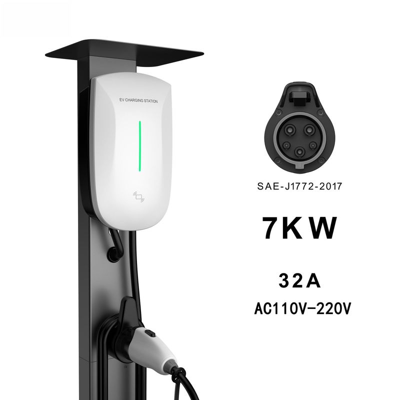 Draagbare 240v Type 1 EV-oplader voor Tesla BMW