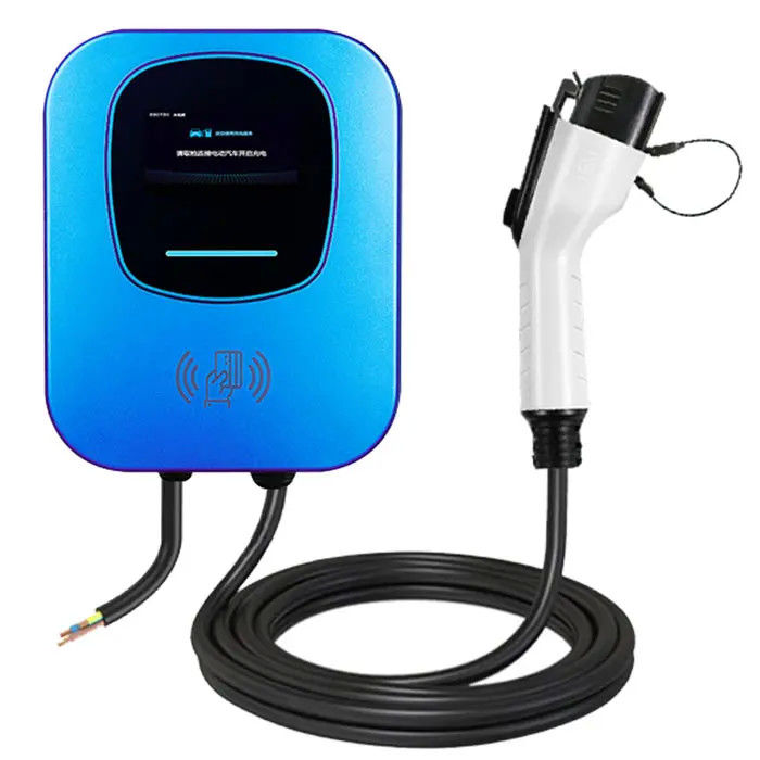 Pas Kleuren 11kw Snelle het Laden Muur Opgezette EV het Laden Post voor Huis aan