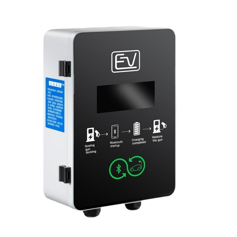 7kw 3 fase snelle elektrische doos muur gemonteerd EV-oplaadstation Type1 en Type2