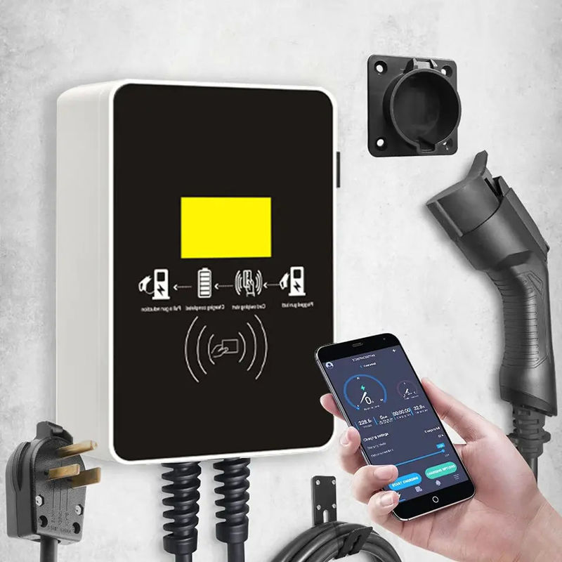 EV 3 fase Type 2 Charger 22 kilowatt voor snel opladen thuis