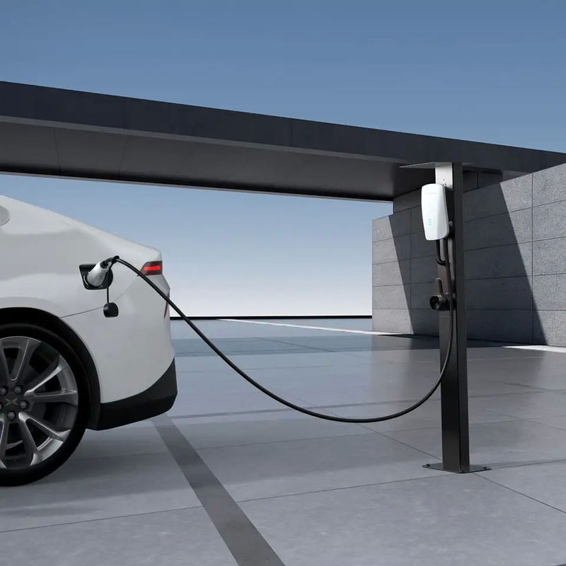 American Standard 240V RFID Card Control Wall Mounted EV Charging Station Voor thuis