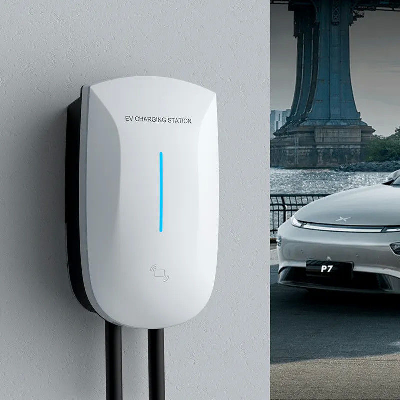 App Controle 22kw zette de Snelle het Laden Muur EV-het Laden Post voor Tesla Audi op