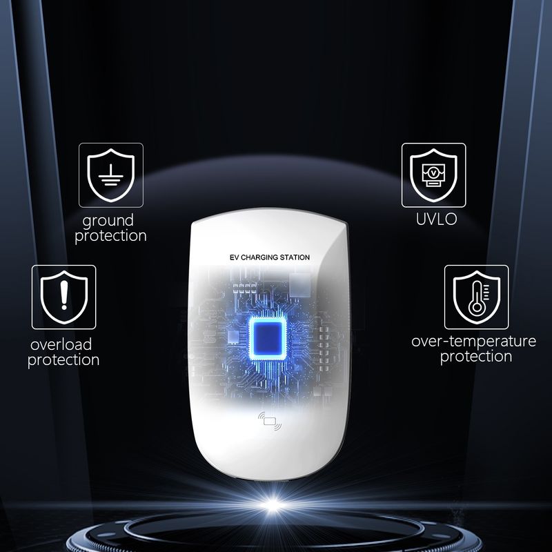 IP55 Type 2 32A Wandoplaadstation voor elektrische voertuigen