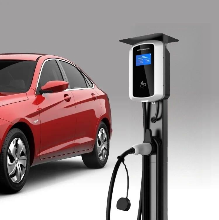 App Versie AC 22 Kilowatts Snelle Muur Opgezette EV-het Laden Postoem EV Laders