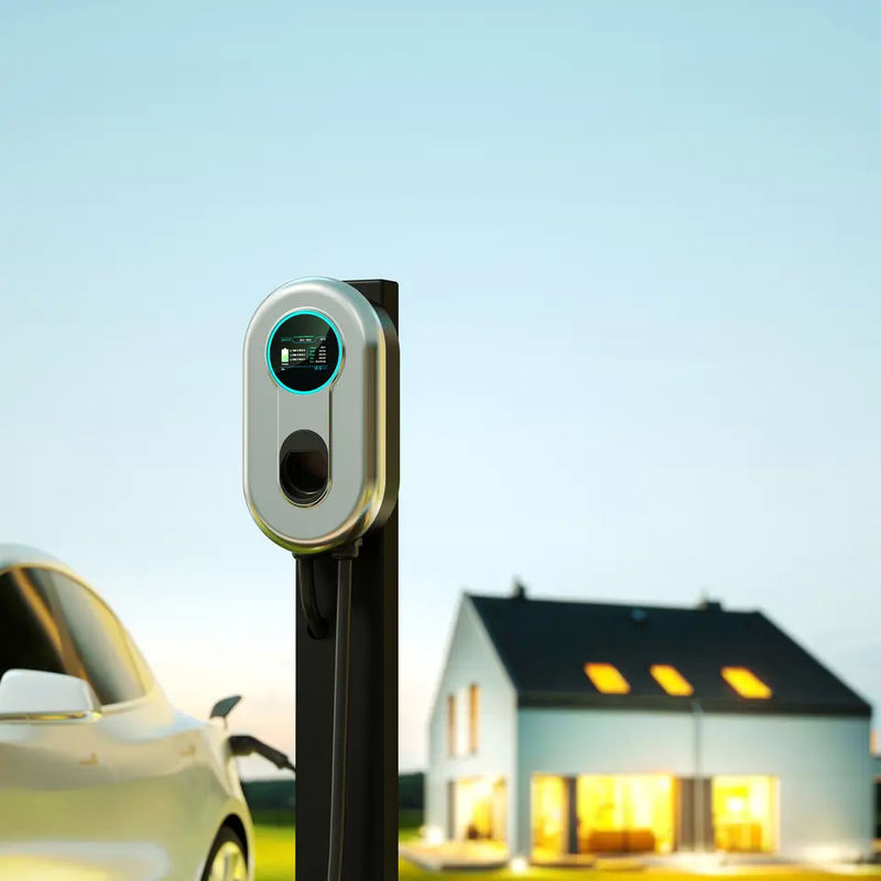 Weerbestendige stroomregeling met een enkel pistool 220 V Type 1 AC-oplader voor elektrische voertuigen