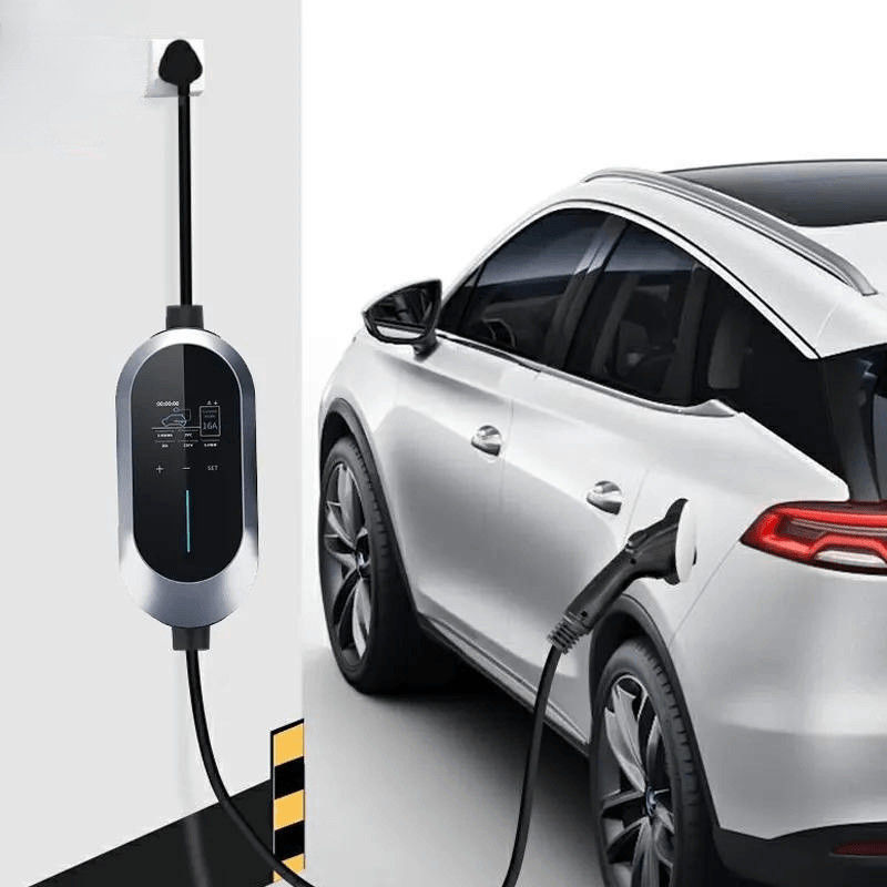 230V CEE 3 Pins Touch Button 7.2 Kw AC Fast Charger overbelasting bescherming