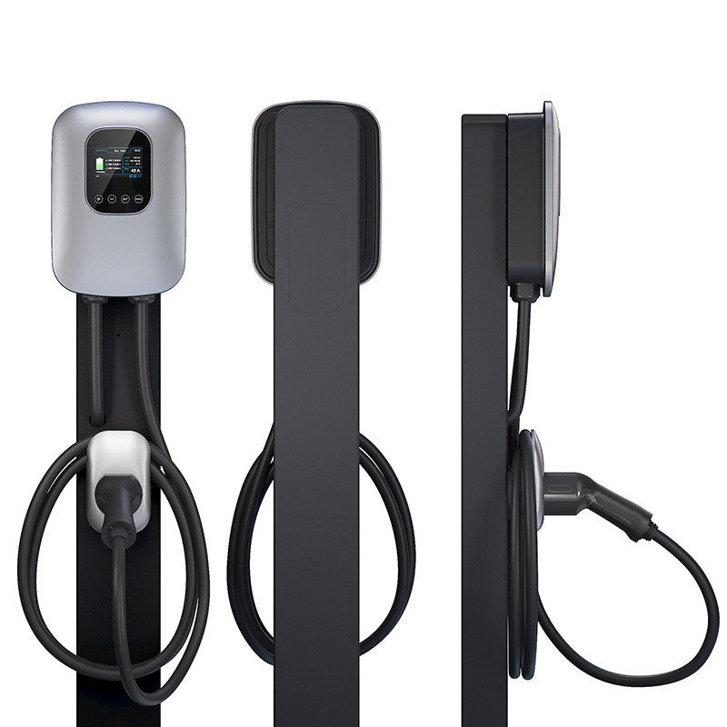 van het de Vertoningsscherm SAE J1772 van 40A 48A 3,5“ LCD App van de het Type 1ev Lader Controle
