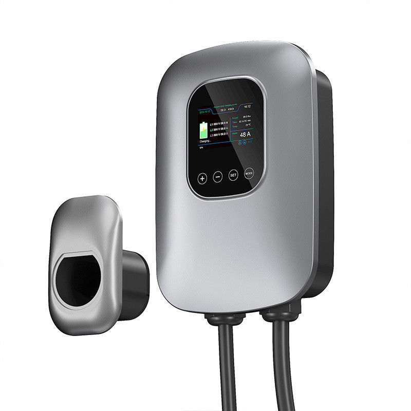 van het de Vertoningsscherm SAE J1772 van 40A 48A 3,5“ LCD App van de het Type 1ev Lader Controle