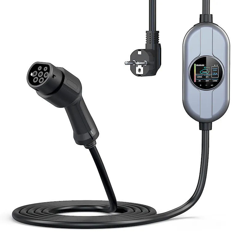 SAE J1772 Plug portable EV-laadstation Mode 2 EV-lader CE FCC