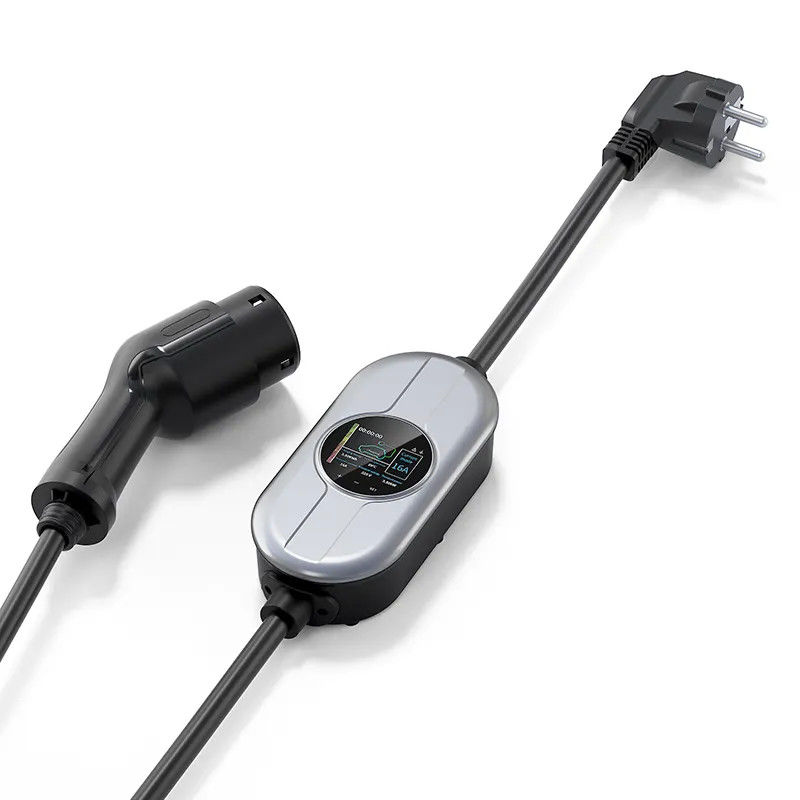 5m of 7.4m Kabel Draagbare EV het Laden Postev Lader 1 Fase AC 230V
