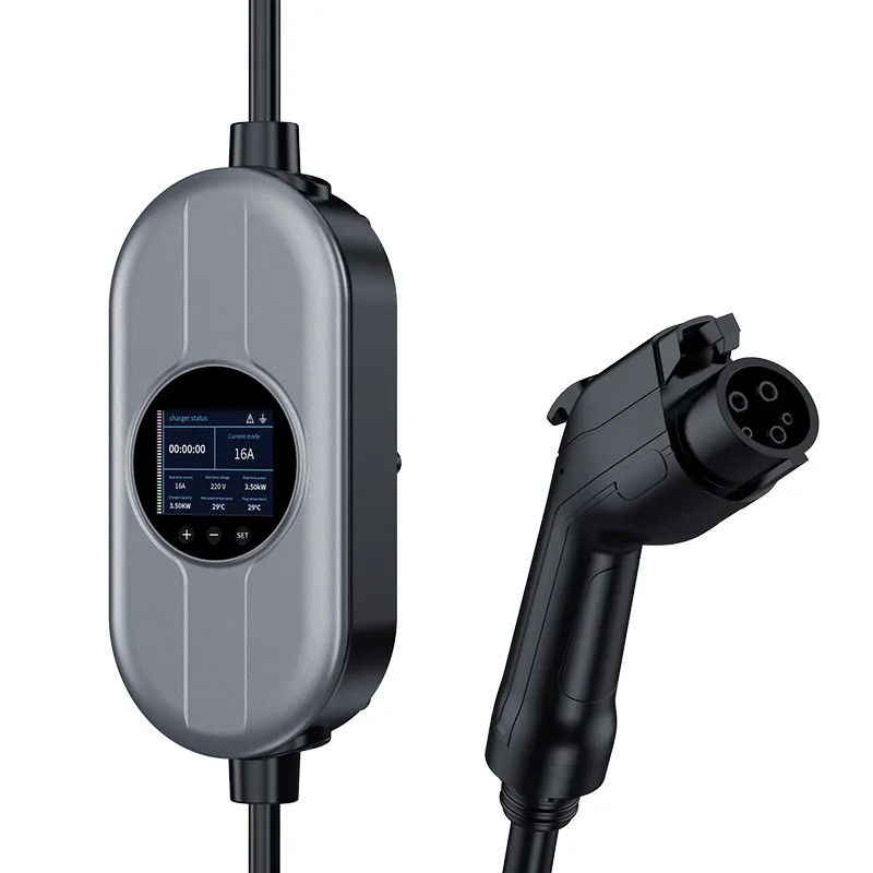 Type - Waterdichte Lader van CEI 2 de Regelbare Huidige ProefLamp OLCD Draagbare AC EV