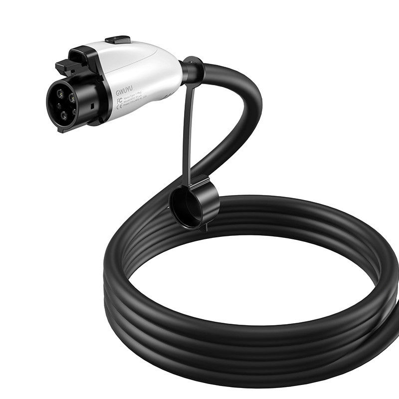 OEM ODM 48A Type 1 Type 2 Ac Charger Ev Home Charging Cable met temperatuursensor