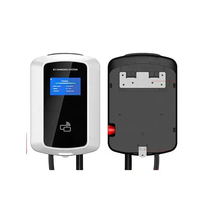 Muurmontage 3 fase Type 2 oplader voor EV voor thuis en commercieel gebruik
