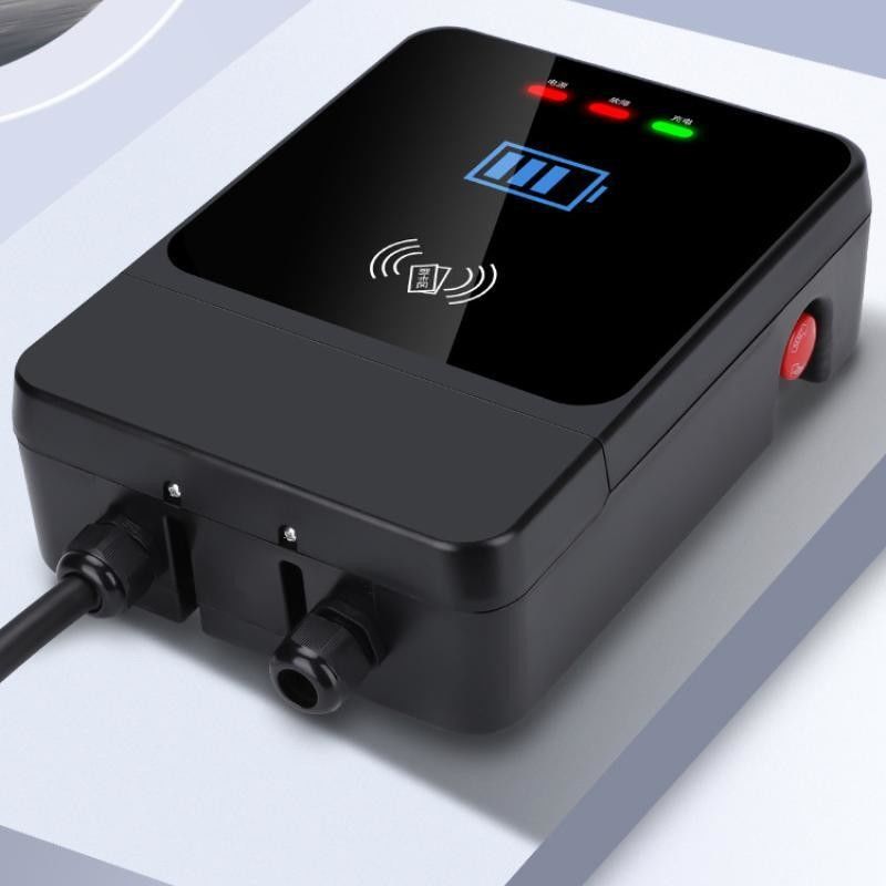 GBT 7kw Single Gun 4,3-inch Screen 220V Wall EV Charger met noodknop