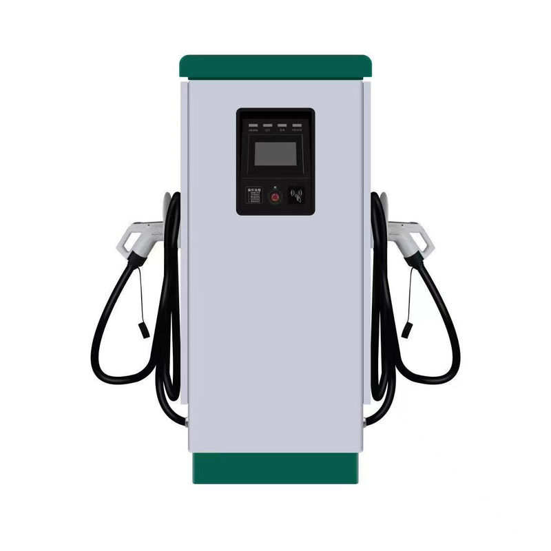 GB/T Dubbelkanonnen 380V 4G EV DC-laadstation Aanpasbare kleuren